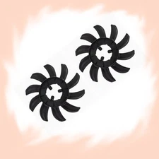 2PK NEW COMPATIBLE WITH HY-DRO GEAR FITS HYDRO PUMP COOLING 7" FAN 53994 55217 A