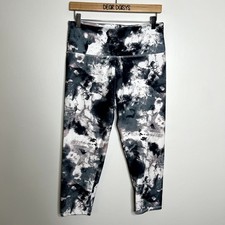 Marika Multicolored Abstract Patterned Ankle Leggings