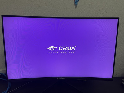 CRUA CR270C 27 Zoll Curved Gaming Monitor Schwarz HDMI VGA D-Sub