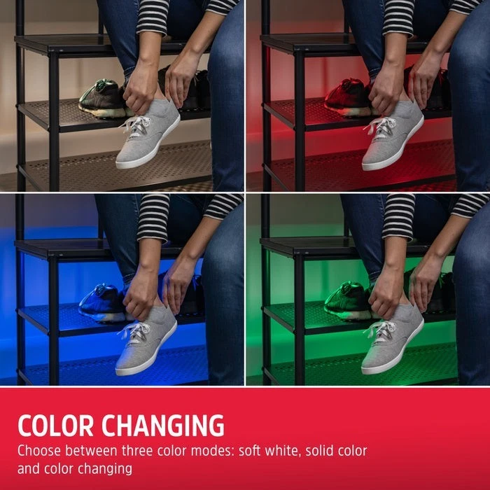 Energizer LED Puck Lights, Color Changing, 2 Pack, Battery Operated, Wireless - Image 4 of 4