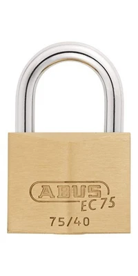 Cerradura de cortina de cilindro ABUS 75/40 gl.-7341 ancho del cuerpo de la cerradura 39,5 mm latón...