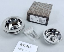  Brizo 69052-PC Basket Strainer Flange for Standard Kitchen Sink Drain, Chrome