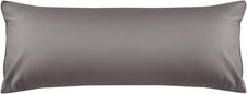 Cotton Body Pillow Cover 1 Pack, 600 Thread Count Body Pillow case 20"x54", Long