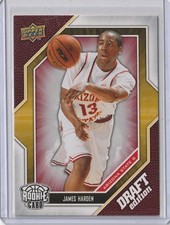 2009 upper deck james harden basketball rookie card