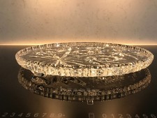 ein schöner Glas Teller,  Kuchenteller, Servierplatte