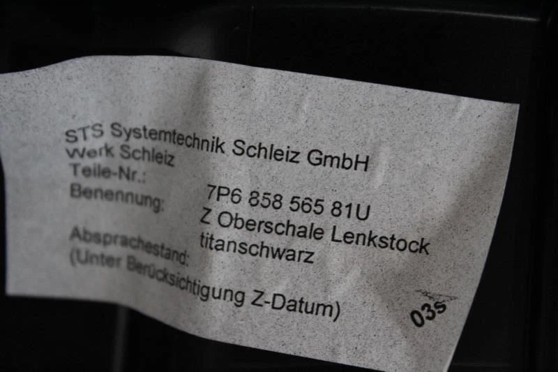 2011 2012 2013 2014 VOLKSWAGEN TOUAREG VELOCÍMETRO BISEL TABLERO MOLDURA 7P6858565 Foto 3 de 4