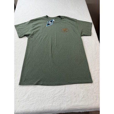 Old Guys Rule T-Shirt Mens L Green NEW Huntin Fishin Lovin Everyday Graphic Tee