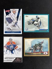Nikolai Khabibulin 4 Card NHL Ice Hockey Trading Card Lot Lightning Oilers Yotes