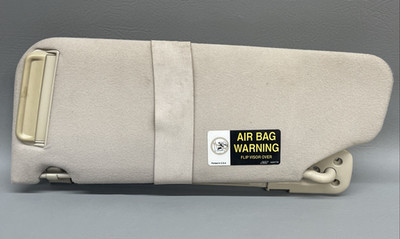 1996 1999 Oldsmobile Aurora Right Passenger Sun Visor Tan OEM