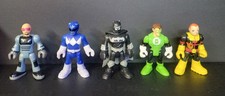 Imaginext & DC Super Friends & POWER Rangers.   Lote de 5