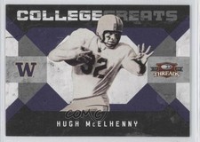 2009 Donruss Threads College Greats Hugh McElhenny #9 HOF 0j0
