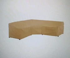 Terrazzo Classic Accessories Water Resistant Patio Lounge Set Cover V-Shape