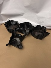 Handmade melted record/vinyl used for planter x4 VTG