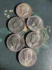 Kennedy Half Dollar Collection Lot of Six Featuring One 1986 And 2 Bicentennial
