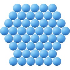 40MM Ping Pong Balls, 50 or 80 Pack Assorted Colored Plastic Balls for Beer Pong
