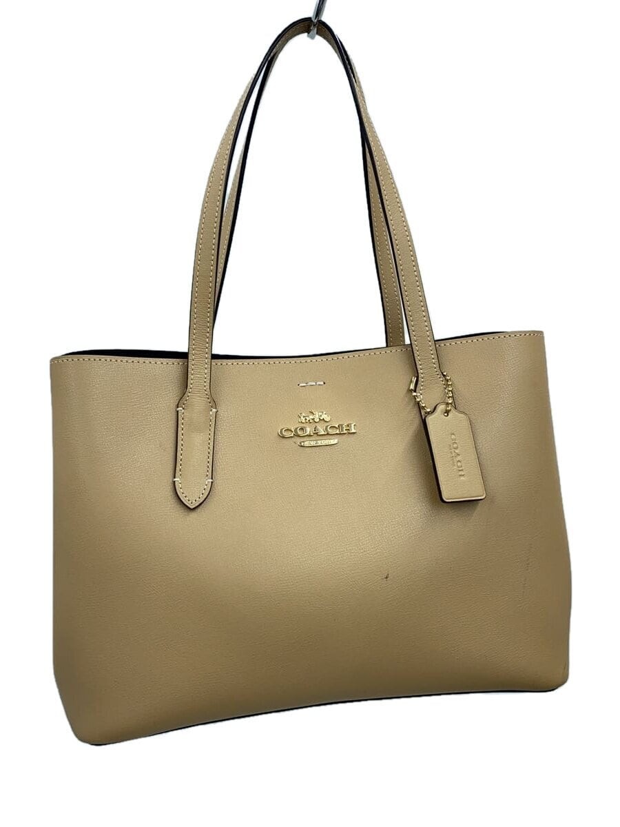 COACH Leather BEG Plain Tote Bag Style L1879-F48733