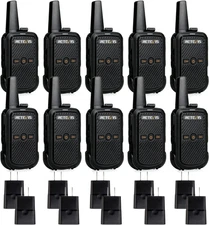RT15 Walkie Talkies Long Range,Mini Walkie Talkie,Usb Fast Charging,Rechargeable