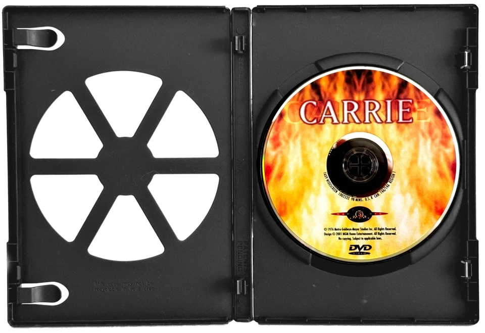 Carrie (DVD, 1976, Widescreen) Like New ! Sissy Spacek Amy Irving - Image 3 of 3