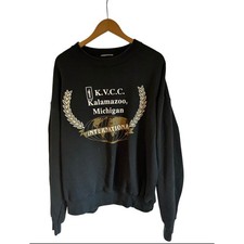 90s KVCC Kalamazoo Valley Community College Vintage Sweatshirt sz XXL Sweatshirt