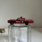 Vintage 1968 Hot Wheels Redline Fire Chief Cruiser Red USA - Very Nice