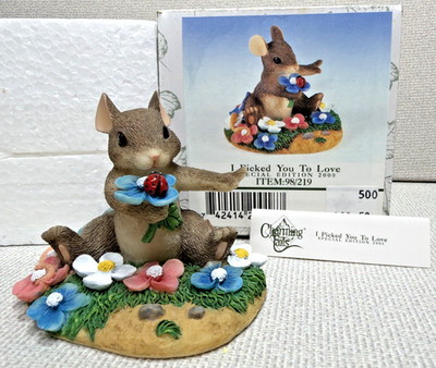 Charming Tails ''I Picked You To Love'' - Item 98/219 - Fitz & Floyd