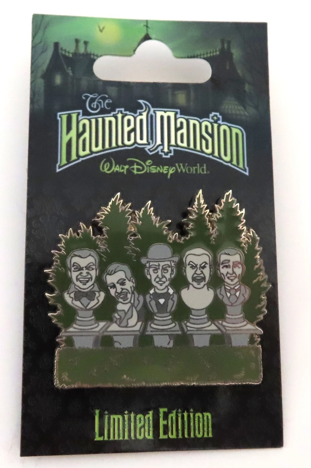 Disney Pin 60187 WDW - The Haunted Mansion® - Singing Busts LE