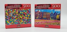 Puzzlebug Jigsaw Lot of 2 Puzzles 500 pieces NEW