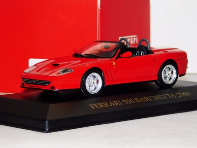 FERRARI 550 BARCHETTA 2000 FERRARI COLLECTION IXO FER020 1/43 | eBay