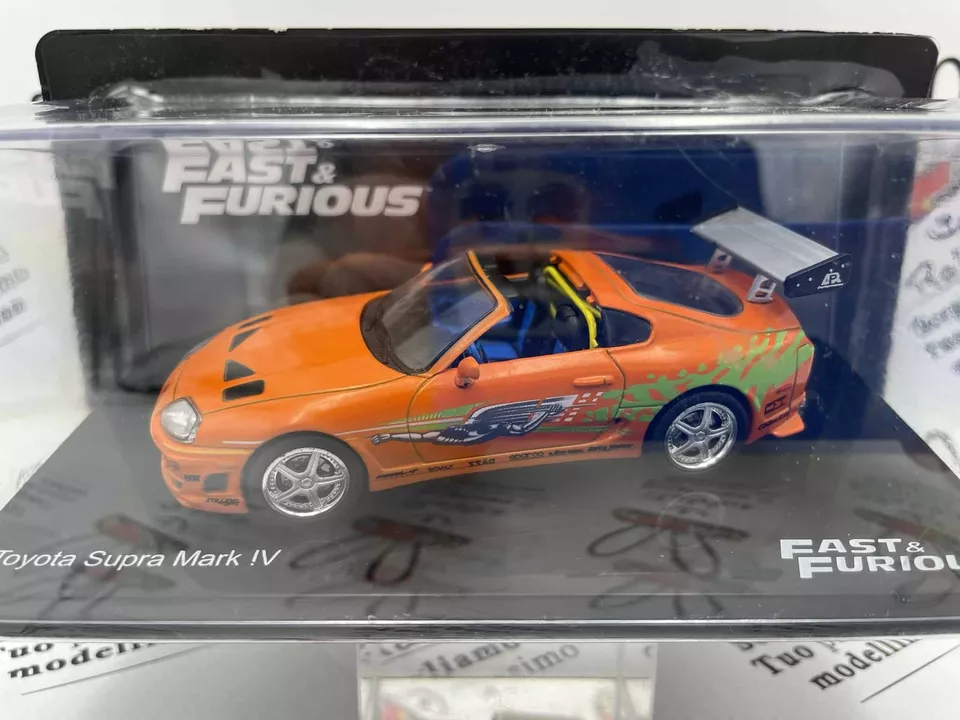DIE CAST 1/43 " TOYOTA SUPRA MARK IV " FAST & FURIOUS - Immagine 2 di 2