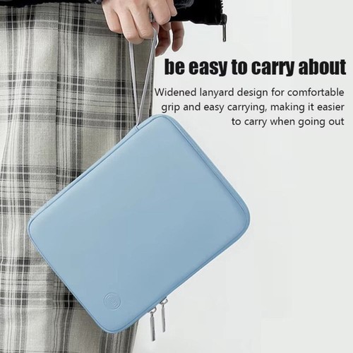 Large Capacity Tablet Sleeve Bag Waterproof Carrying Case Tablet Storage Bag - Afbeelding 11 van 17