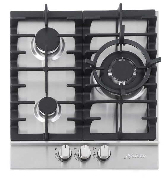 Kaiser Gaskochfeld 45Cm Autark Edelstahl Gasherd 3,8Kw Wok Brenner Sonderaktion-image