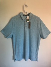 NWT  Men's Tommy Bahama Coasta Vera Polo  Turquoise Haze  Size XL