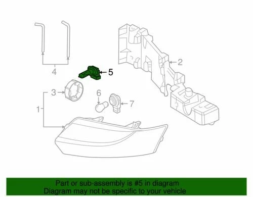 Original GM 2004-2010 Chevrolet Pontiac Saturn Cobalt Ion Faro Bombilla 22715492 Foto 2 de 2