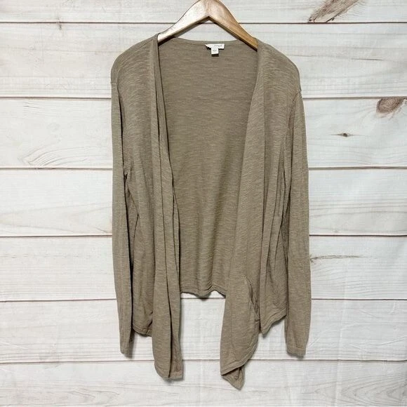 High low cardigan best sale sweater