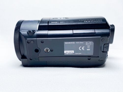 Sony Handycam FDRAX53 4K HD Not Working Does Not Turn On *Parts Only* - Picture 7 of 9
