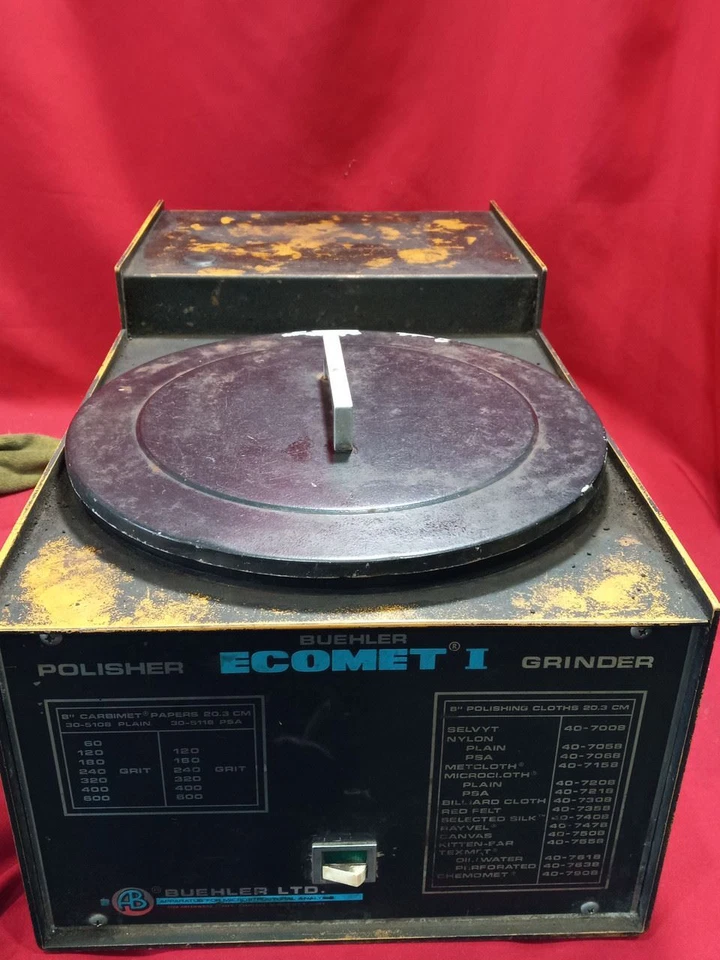 Pulidora/amoladora de mesa Buehler Ecomet1 49-1601-160 Foto 4 de 4