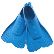 Used Cressi Kids Mini Light Floating Swim Fins - Blue, Size - 8/11 Kid  25/28
