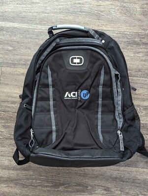 OGIO Pursuit Backpack AirFlow  Black Travel Work Bag 