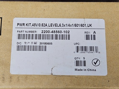 Alimentation universelle Polycom 2200-48560-122 (boite de 3) version UK NEUF - Photo 2/5