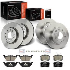 Brake Discs & Brake Pads Front & Rear for Audi A3 Seat Altea Toledo Skoda Yeti