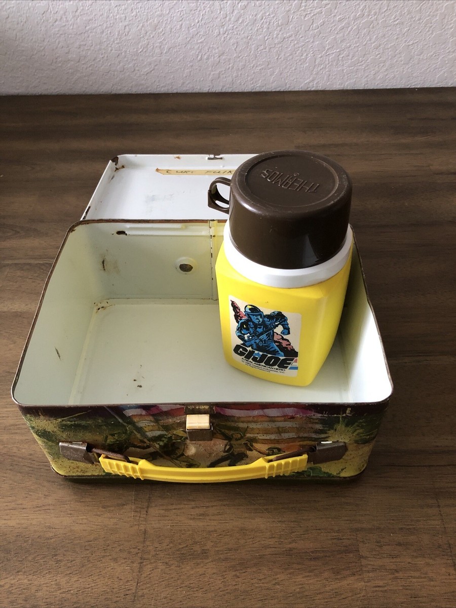 GI JOE Vintage “A Real American Hero” 1982 Metal Lunchbox
