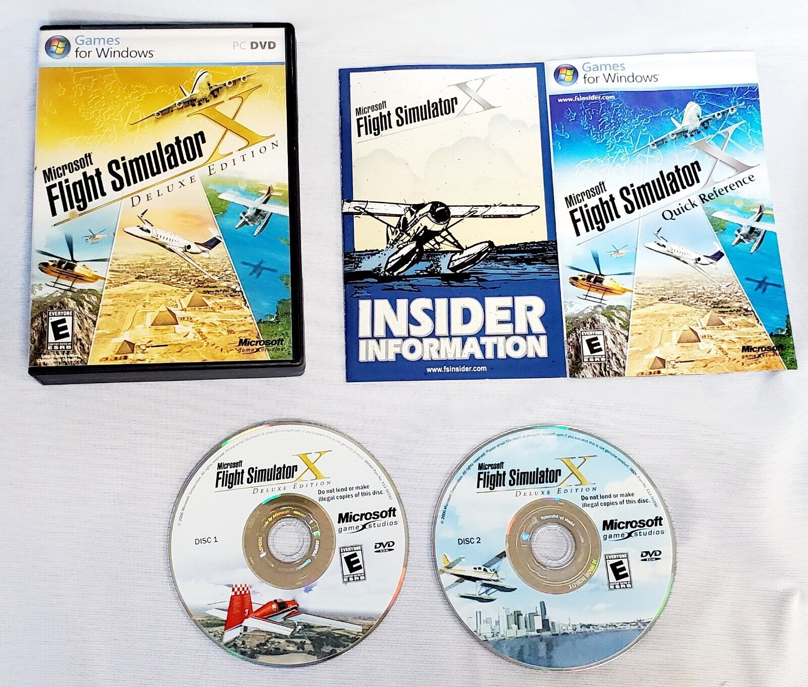 Simulador: FLIGHT SIMULATOR X (DELUXE EDITION)