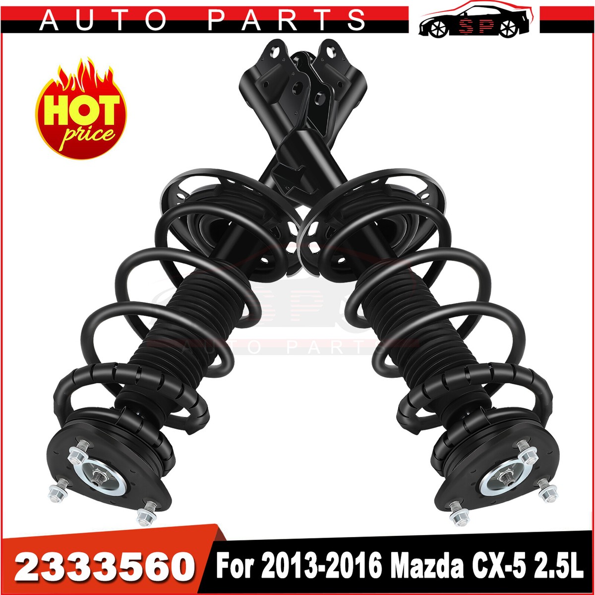 Loaded Front Complete Struts Fits 2013-2016 Mazda CX-5 Shocks