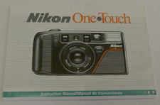 Nikon One Touch Camera Original User Instruction Guide Manual