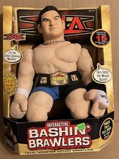 Samoa Joe Interactive Wrestling TNA Bashin Brawlers Action Plush NEW!