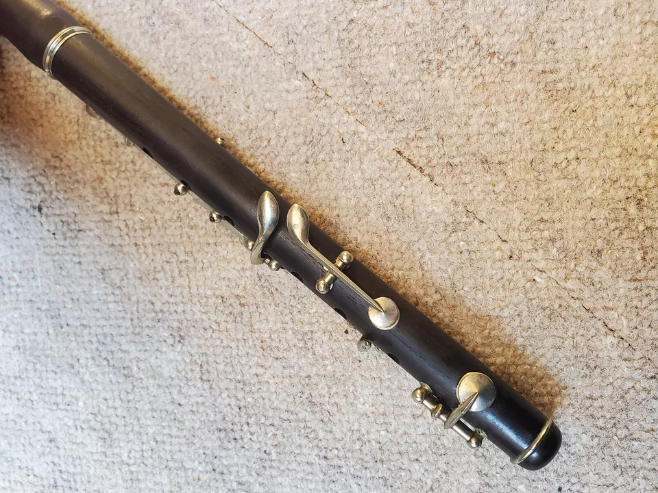 Nice old wooden piccolo flute "Kohlert sons" 7key, 6 holes! - Image 3 of 4