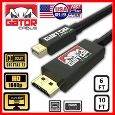 Mini DisplayPort DP Thunderbolt to HDMI Cable Adapter HD 4K for MacBook Surface