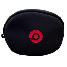 Beats By Dre Headphones Soft Case 6.5  x 5  Travel Black Zipper