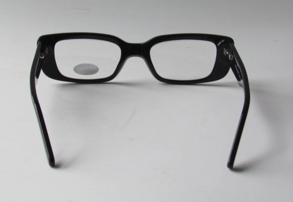 A.J. Gafas de lectura MORGAN Windward rectangulares negras +2,00 51-20-145 NUEVAS Foto 4 de 4