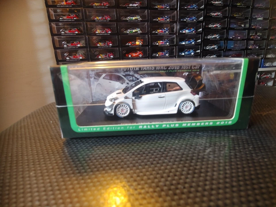 Spark RP001 TOYOTA YARIS Wrc Test Car Tanak 2018 1:43 - Rare JAPAN Wrc+ - Immagine 3 di 4